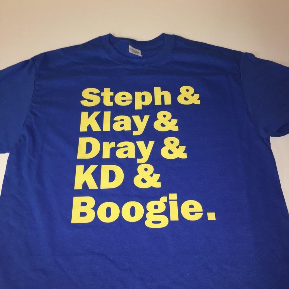 Golden State Warriors New Death Line Up Shirt